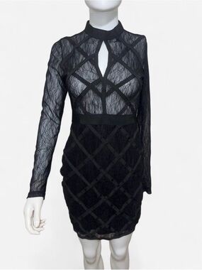 Fashion nova black med dress
